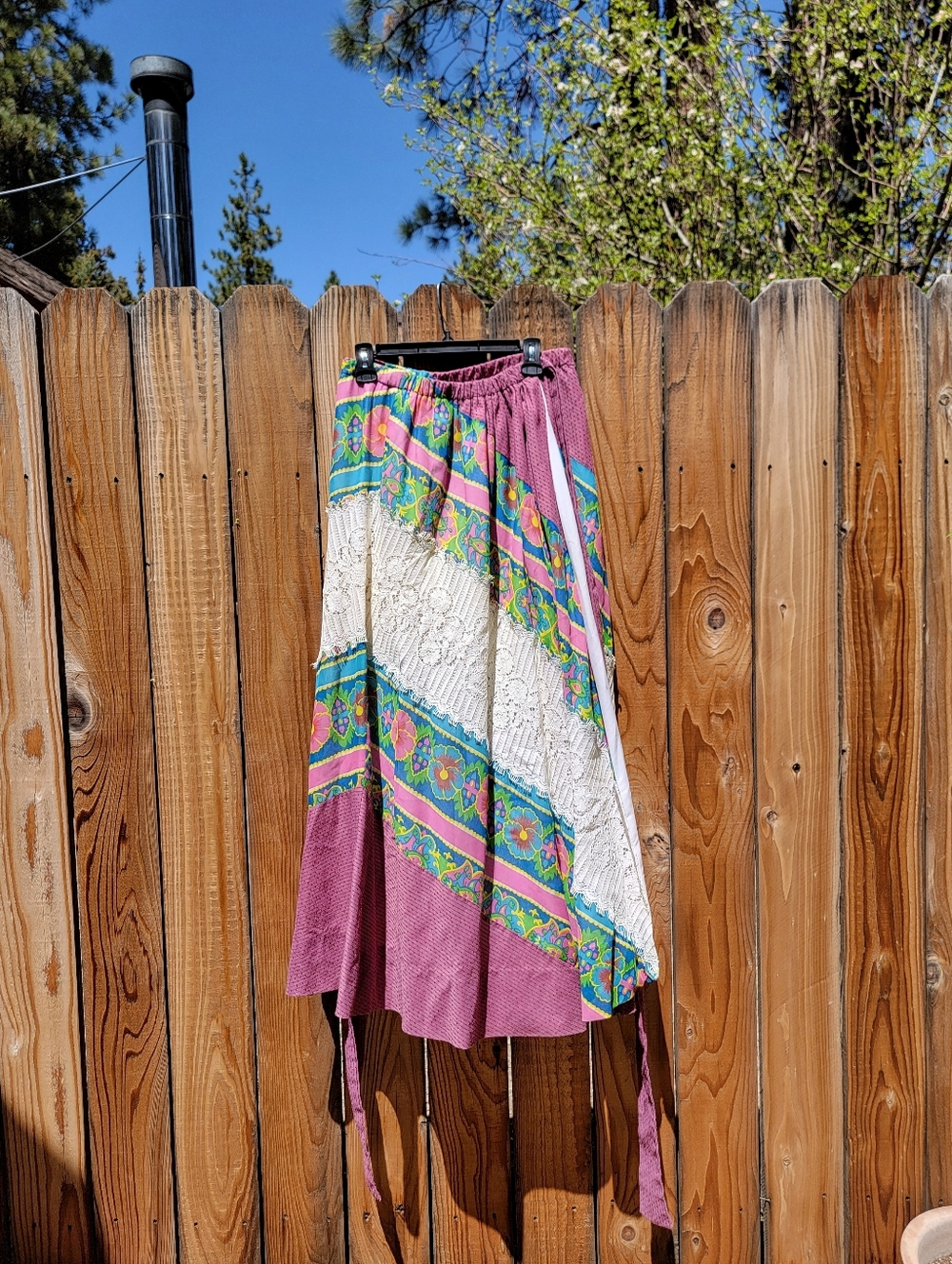 Vintage Wrap Skirt